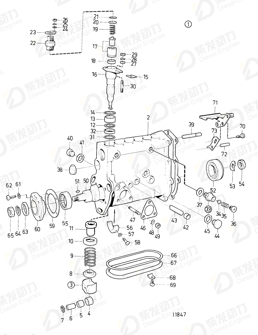 volvo penta Pin 6213590 Drawing volvo penta Pin 6213590 Drawing